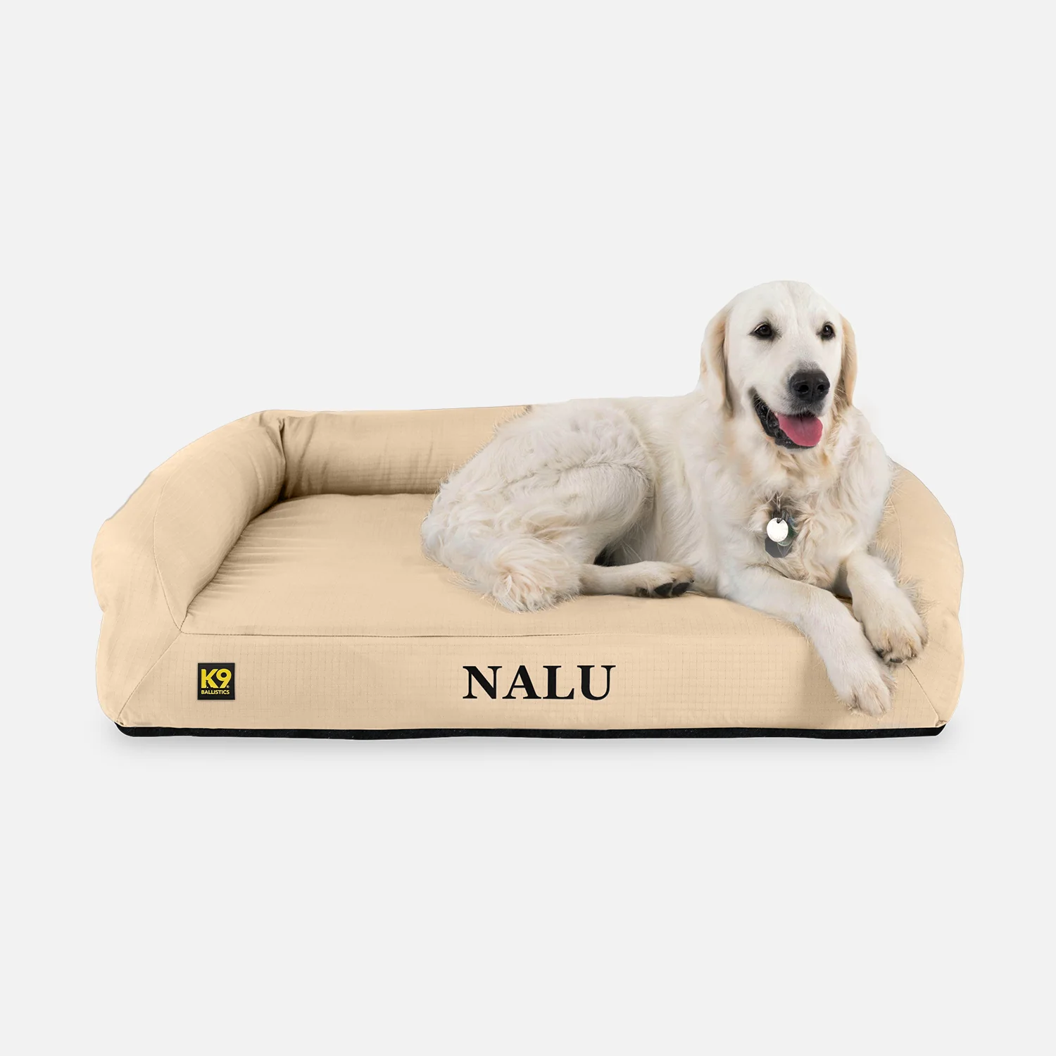Tough Ripstop™ Rectangle Bolster Orthopedic Dog Bed - Image 10