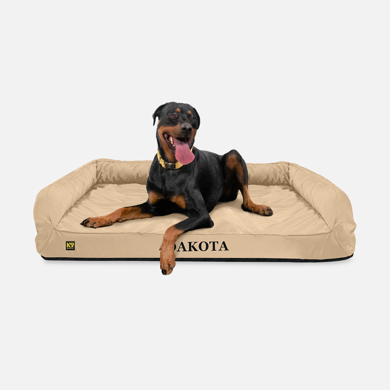 Tough Ripstop™ Rectangle Bolster Orthopedic Dog Bed - Image 13