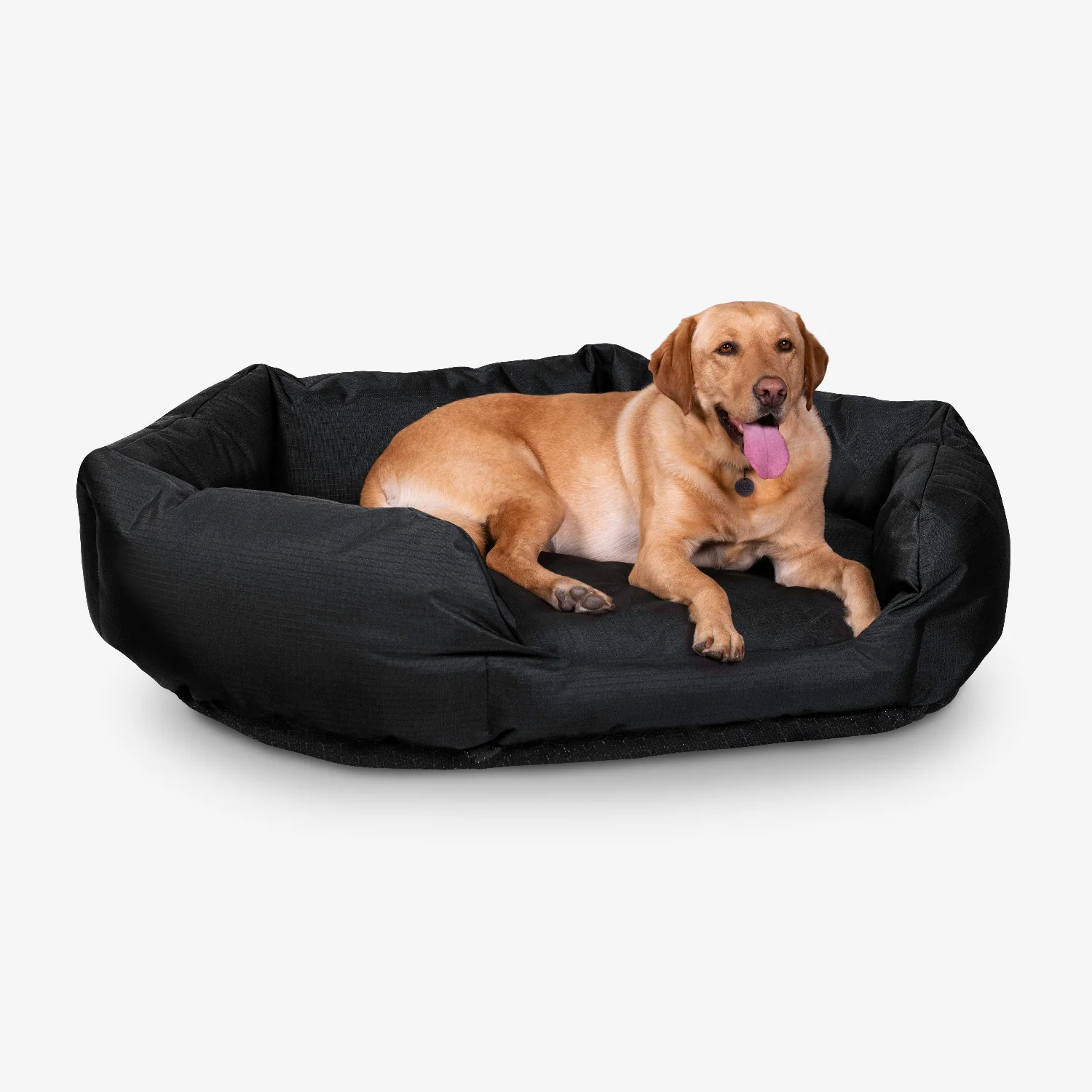 Tough Ripstop™ Oval Bolster Pillow Dog Bed - Image 4
