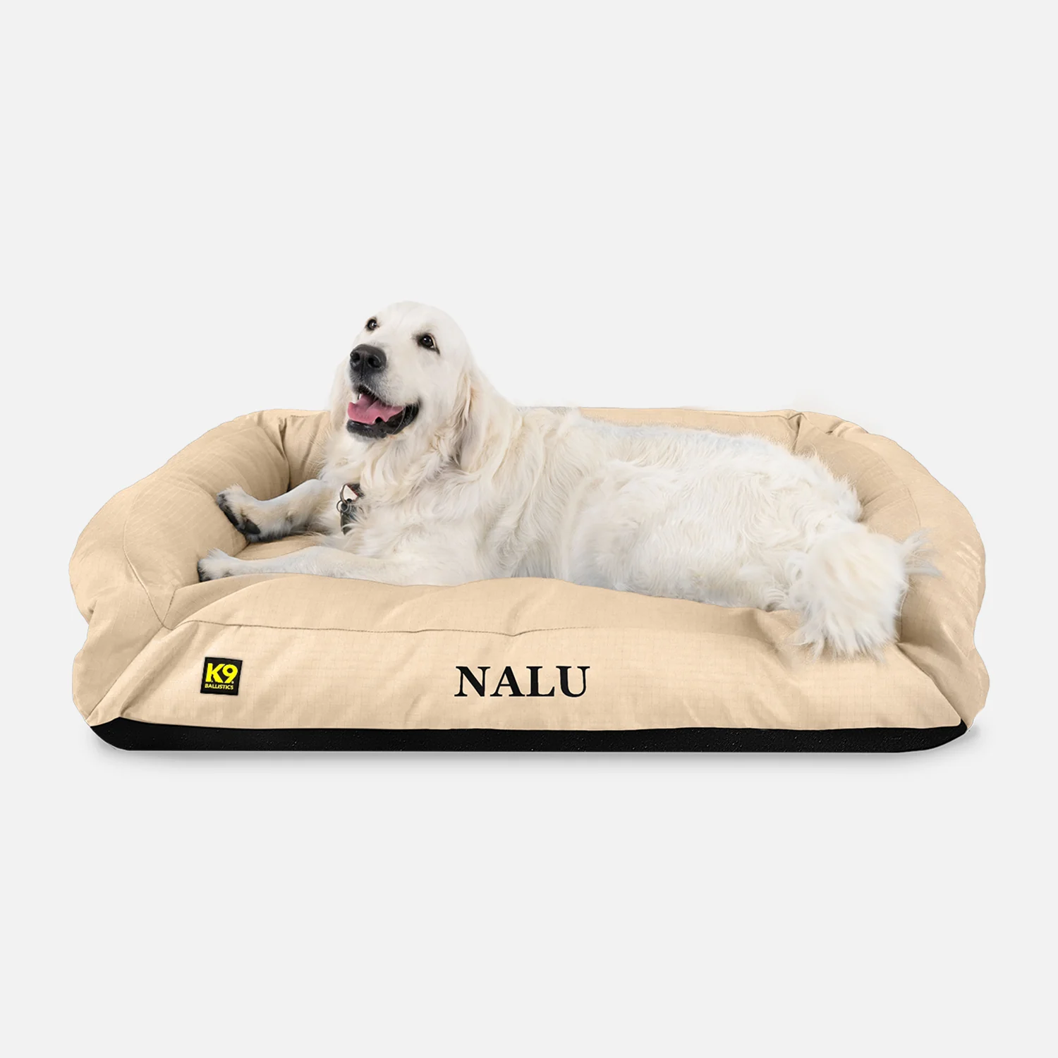 Tough Ripstop™ Rectangle Bolster Pillow Dog Bed - Image 9